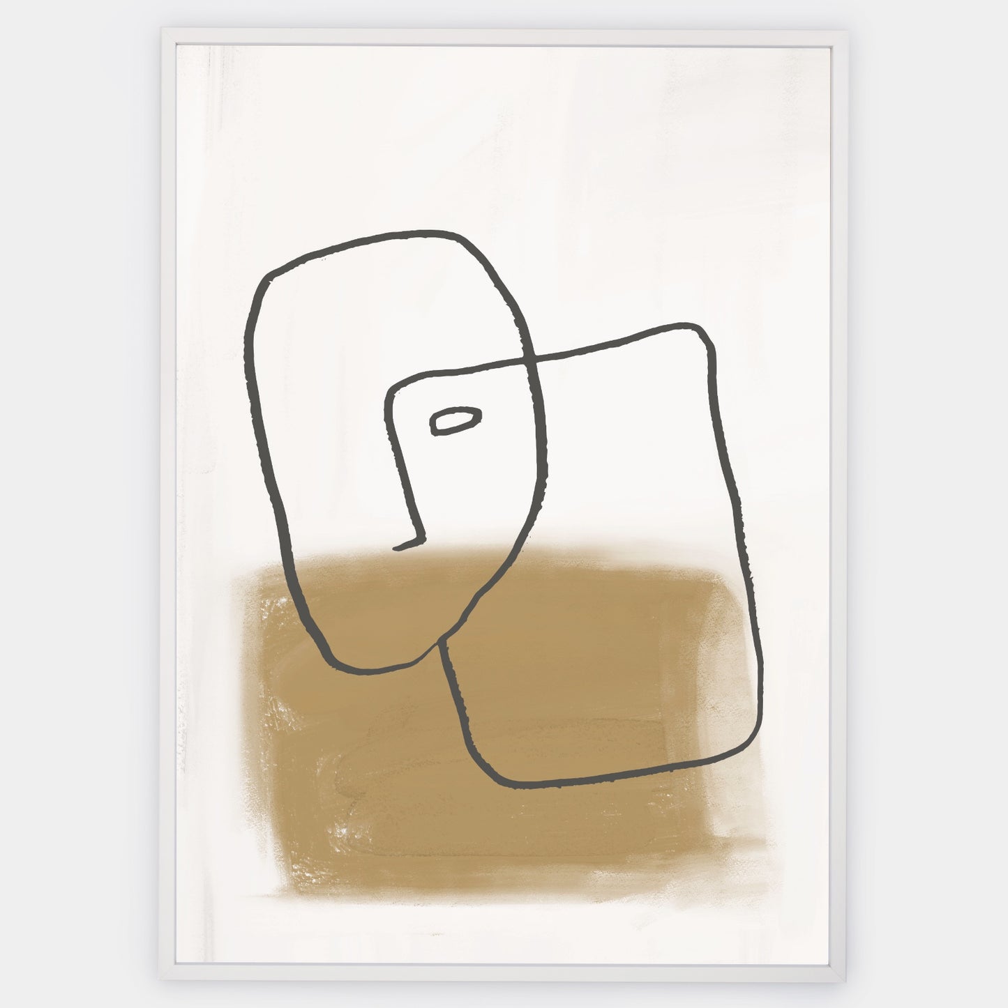 Abstract poster "Face"
