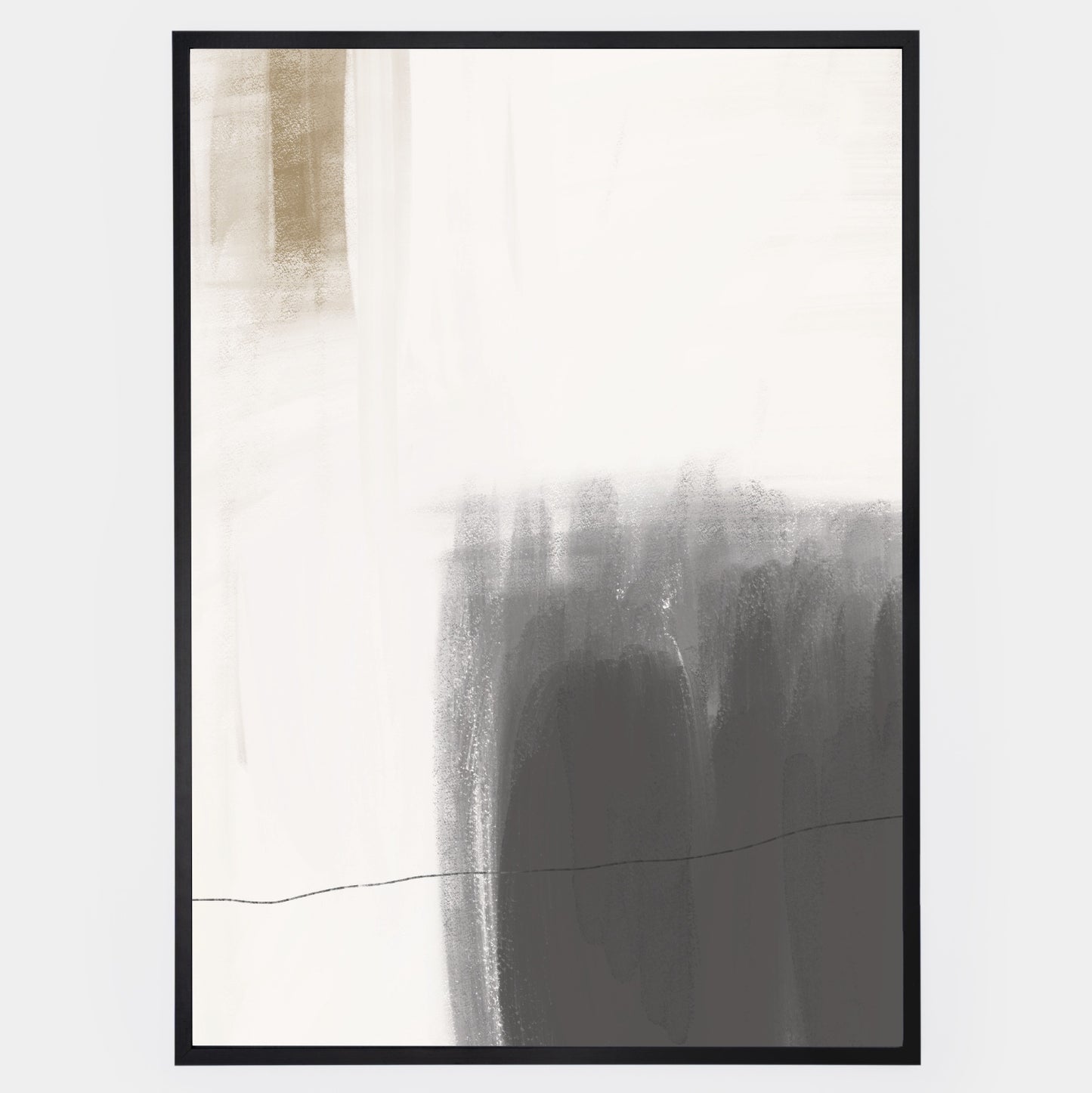 Abstract Poster "Grey"