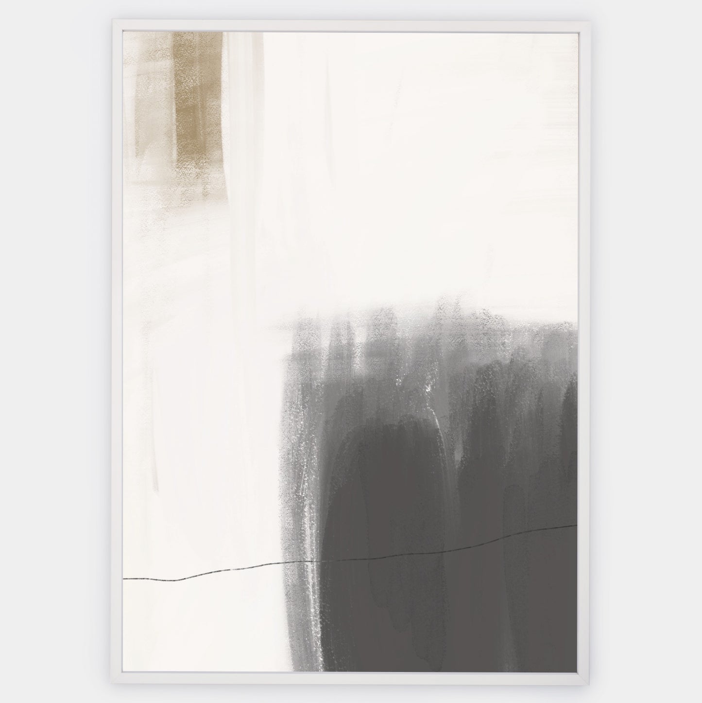 Abstract Poster "Grey"