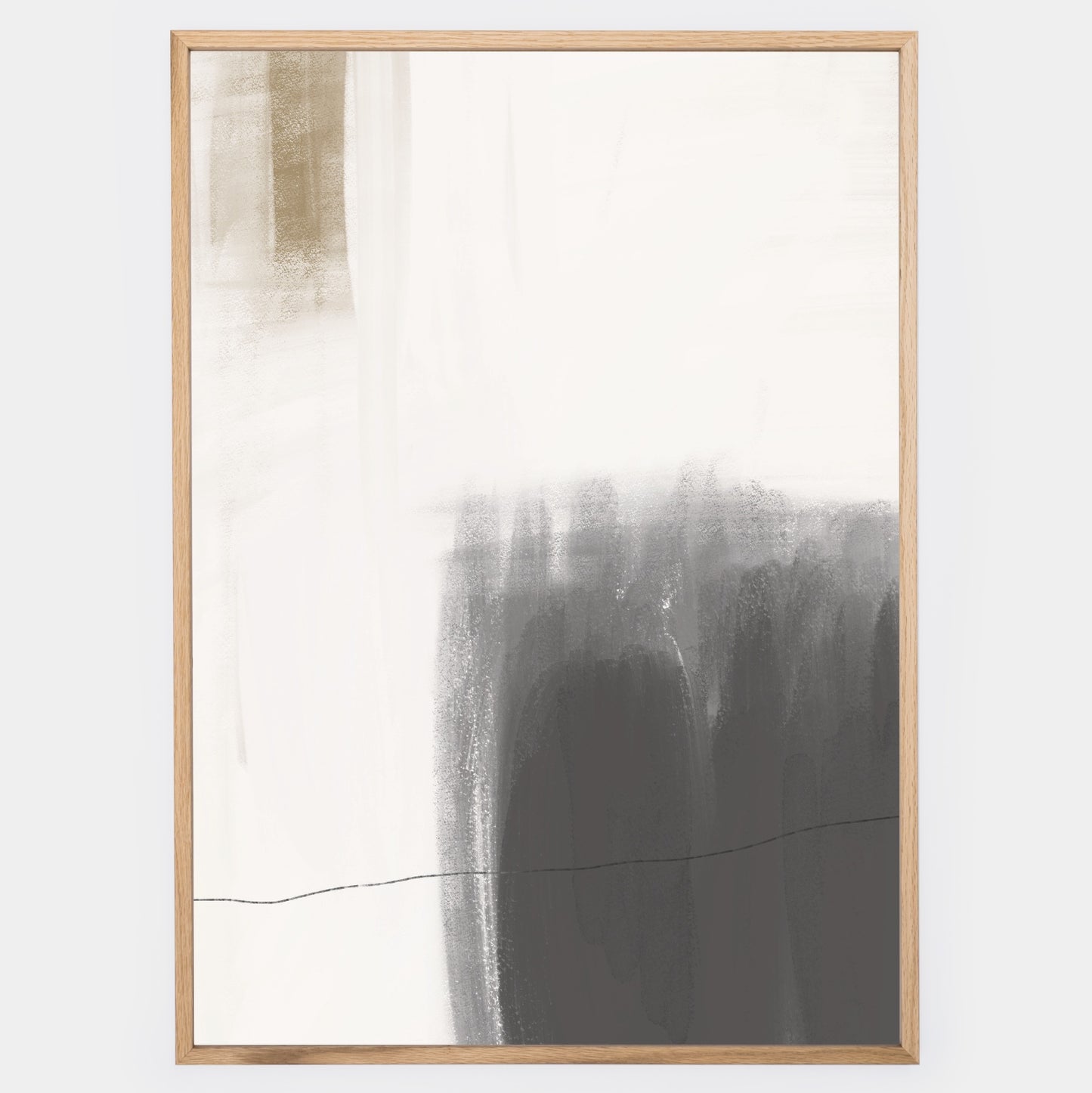 Abstract Poster "Grey"