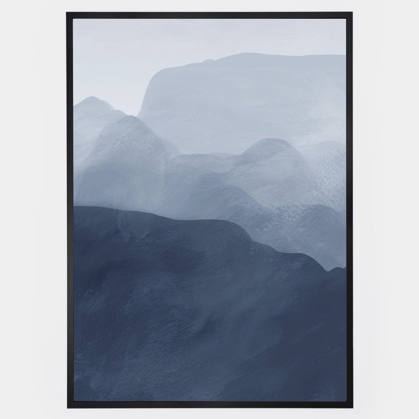 Abstract Poster "Blue Mountains" No. 1
