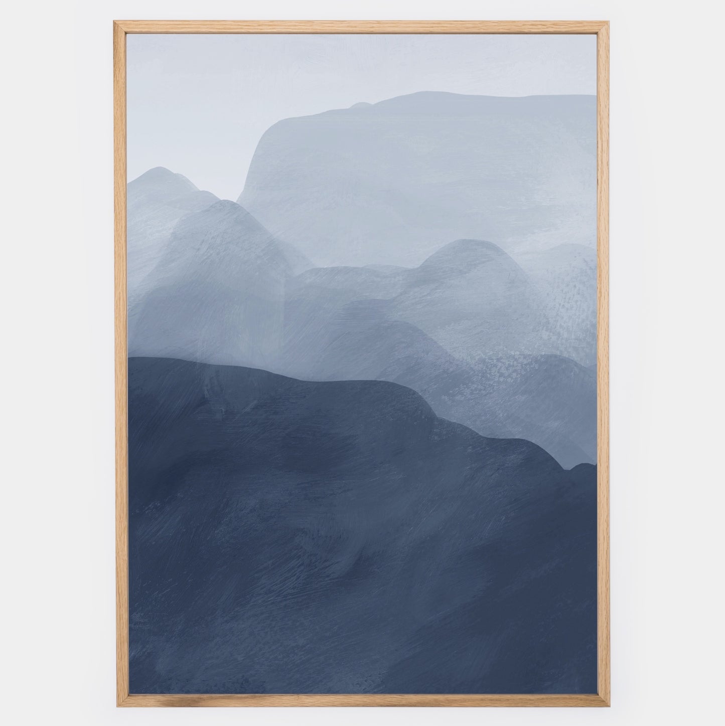 Abstract Poster "Blue Mountains" No. 1