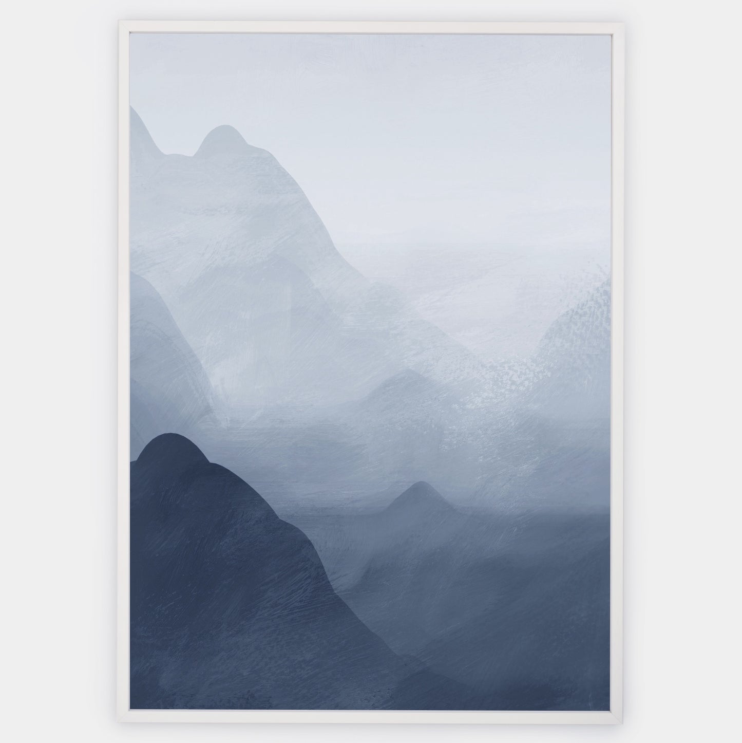 Abstract Poster "Blue Mountains" No. 2