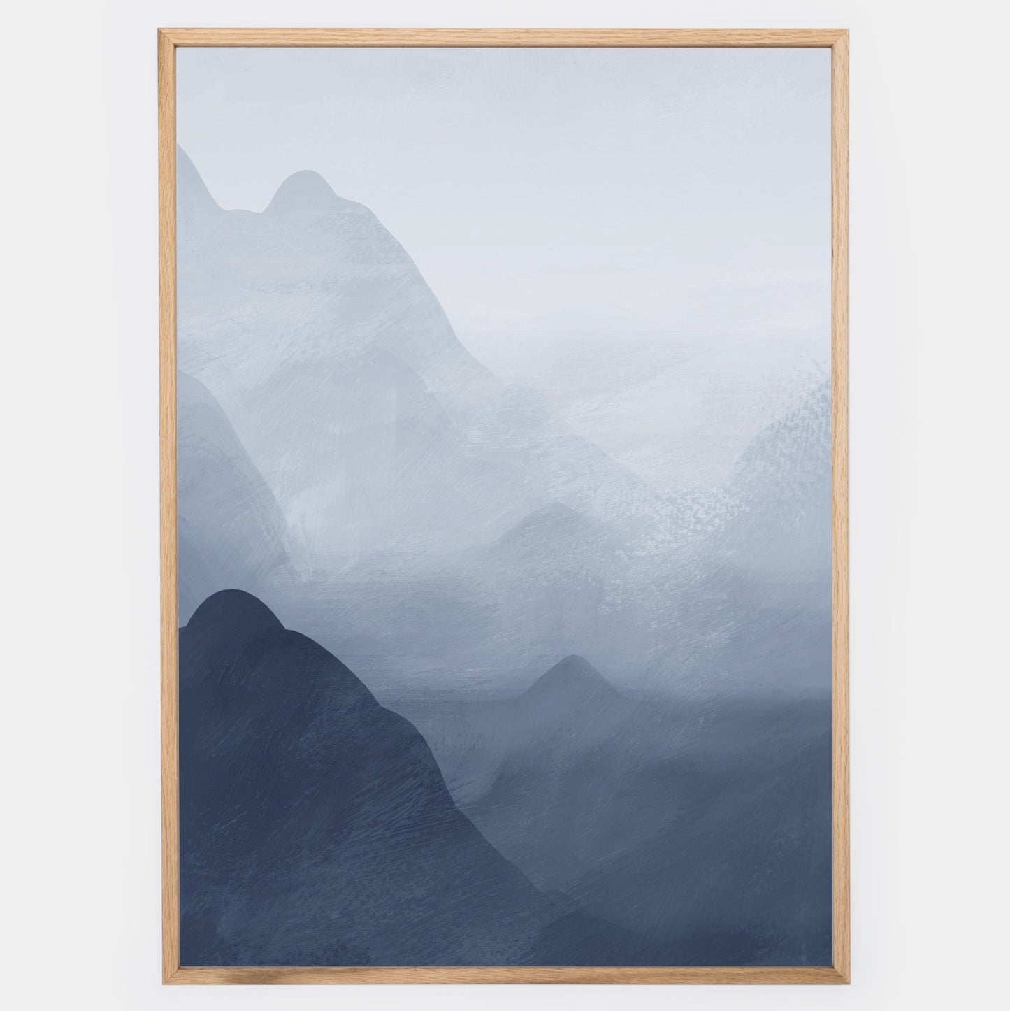 Abstract Poster "Blue Mountains" No. 2