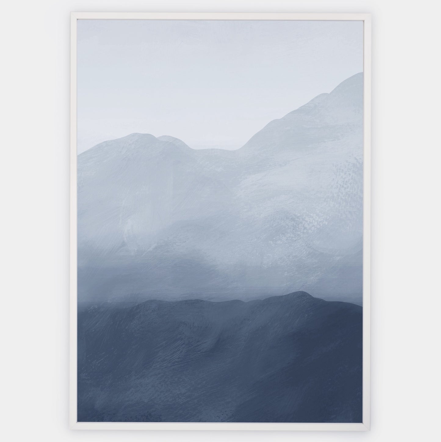 Abstract Poster "Blue Mountains" No. 3