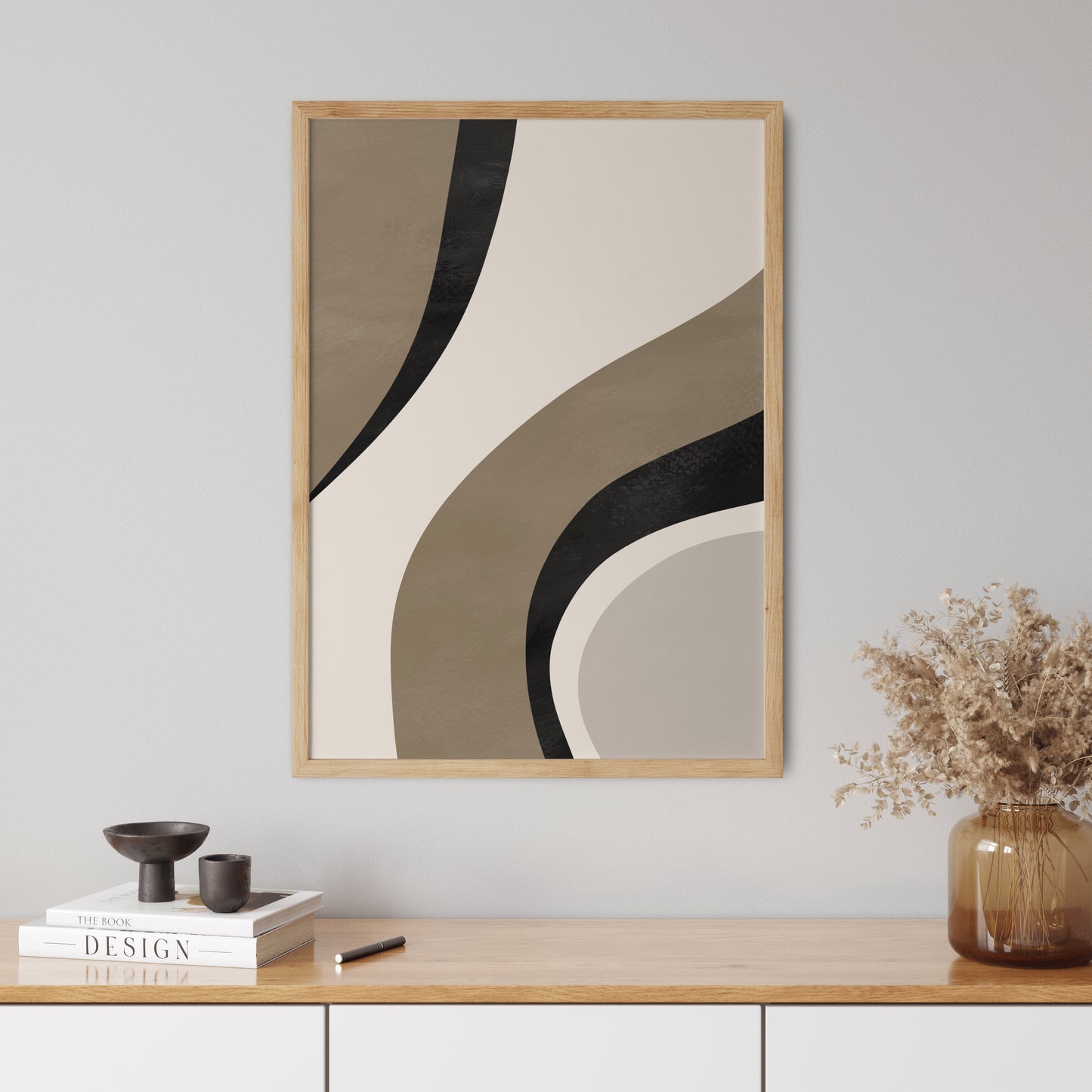 Abstract Poster "Flow" No. 2