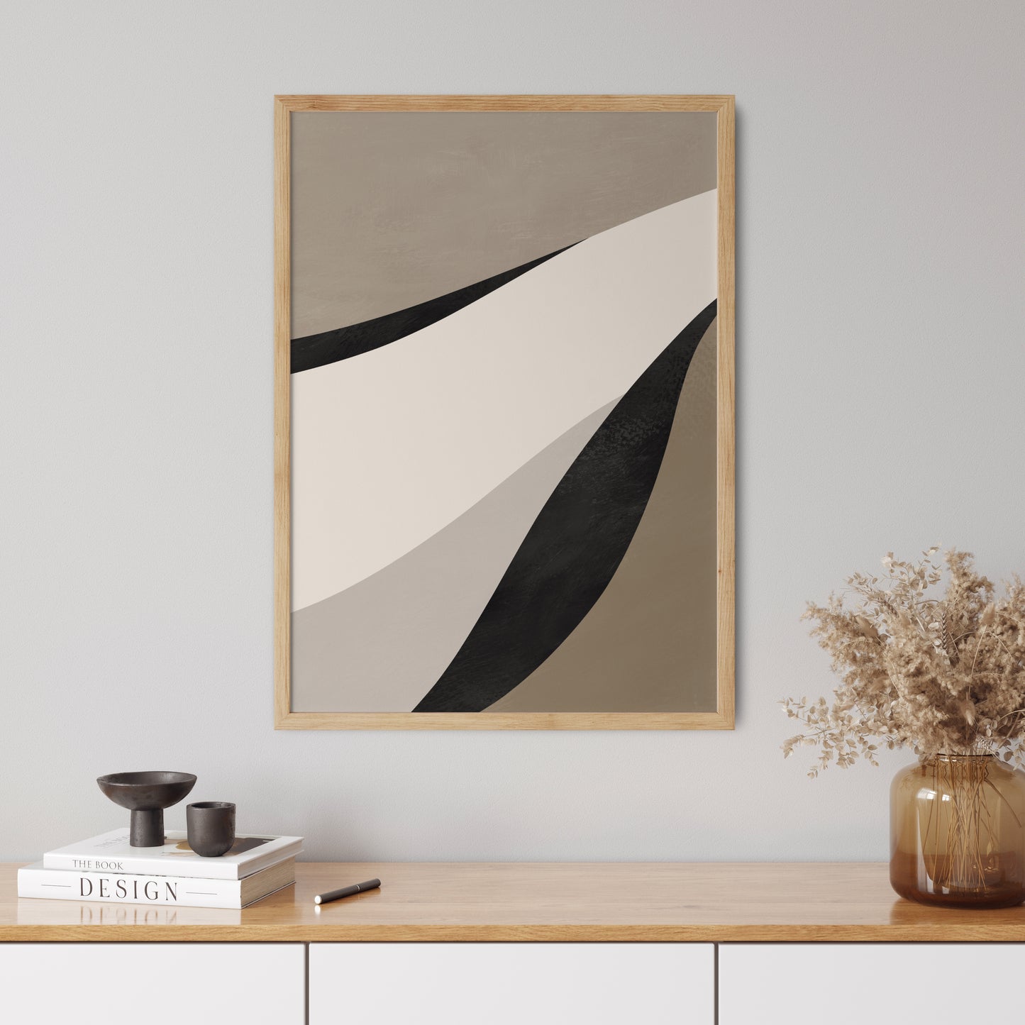 Abstract Poster "Flow" No. 3