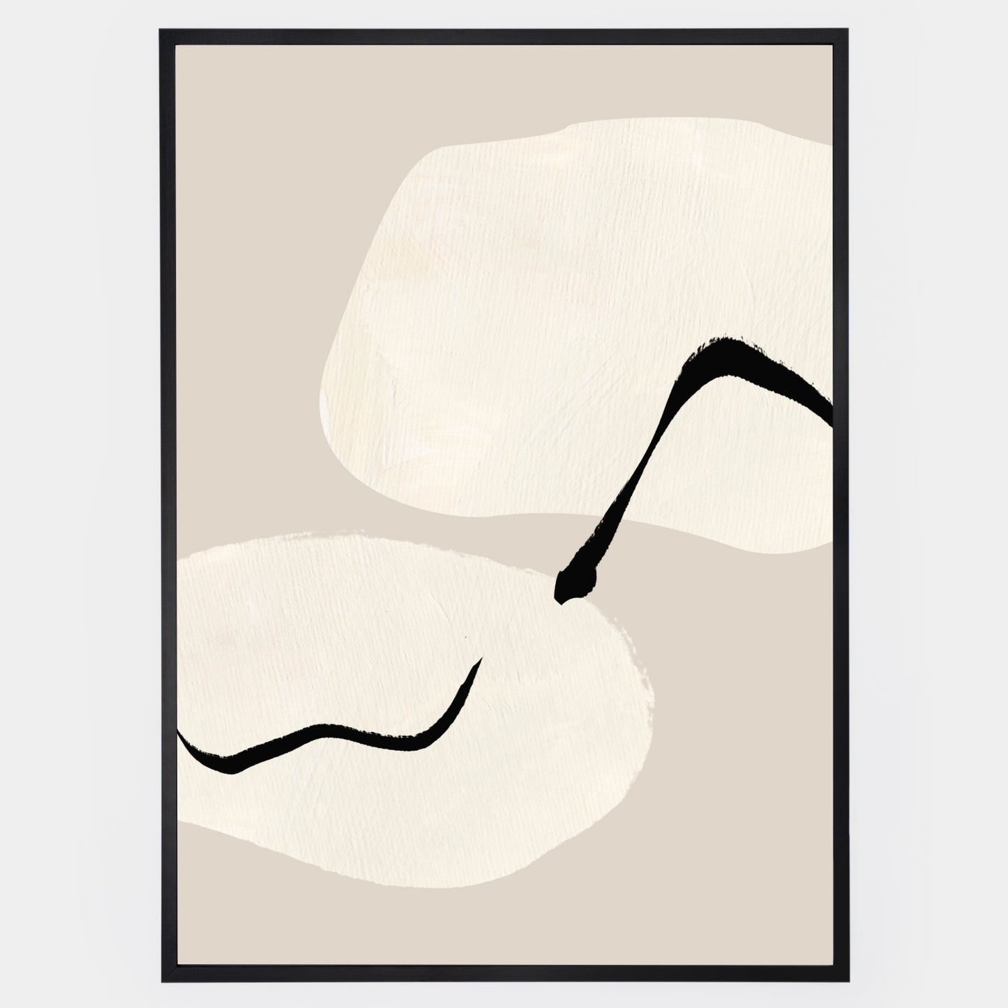 Abstract Poster "Beige Sky" No. 1
