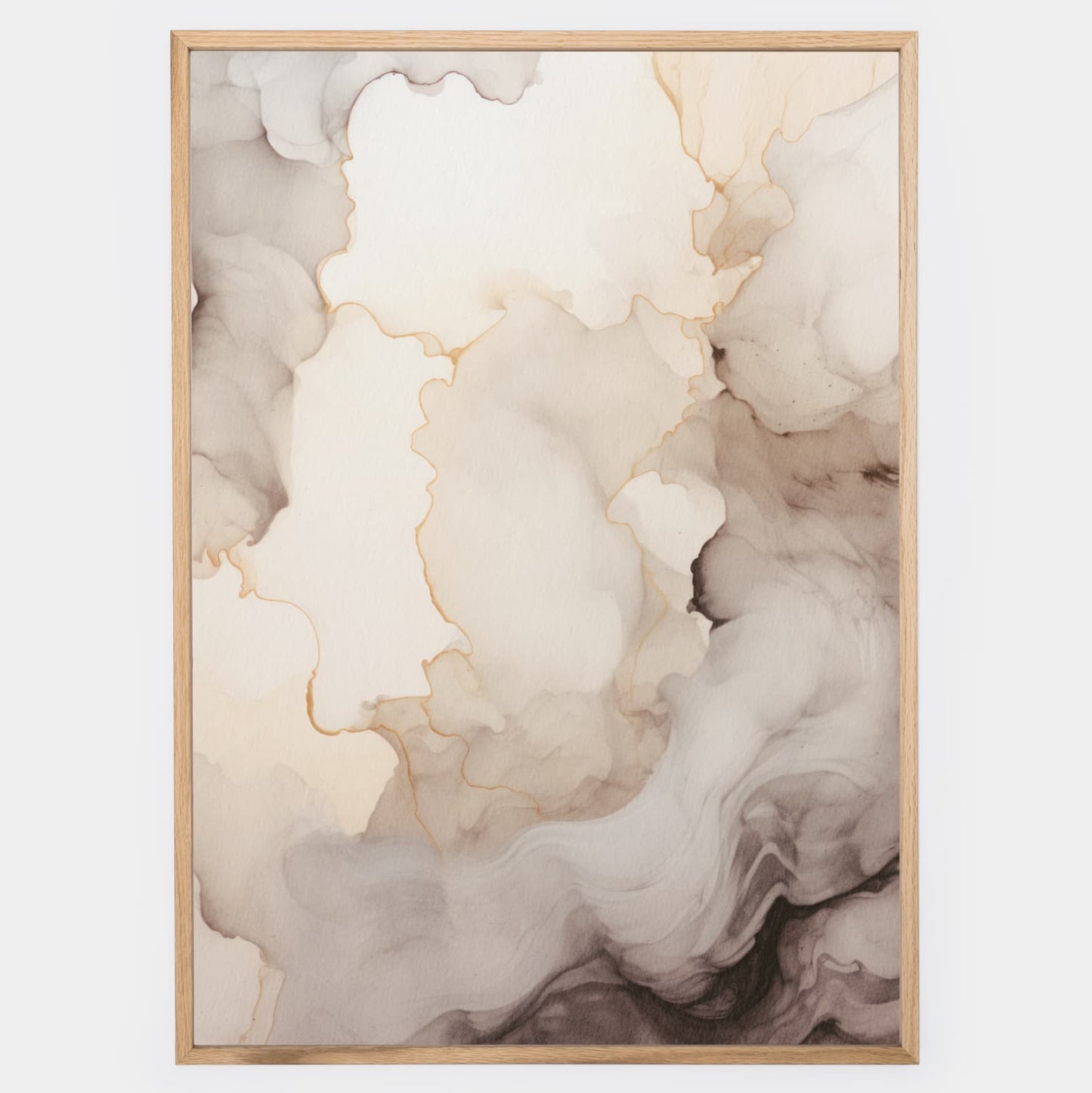 Abstract poster Neutral Waves No.1