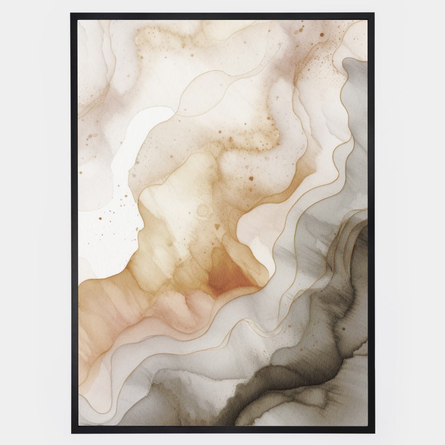 Abstract poster Neutral Waves No.2