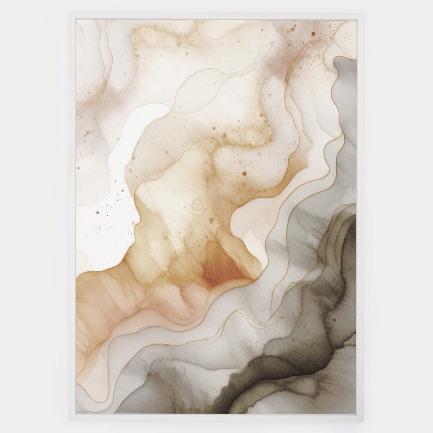 Abstract poster Neutral Waves No.2