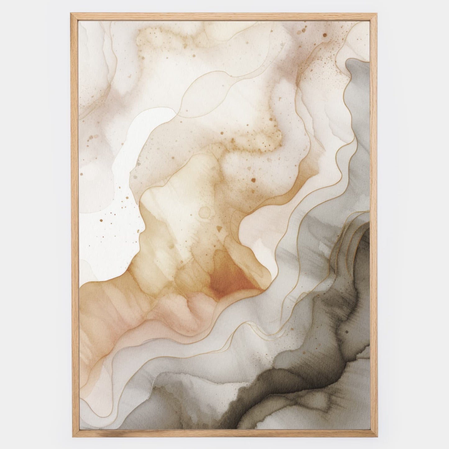 Abstract poster Neutral Waves No.2
