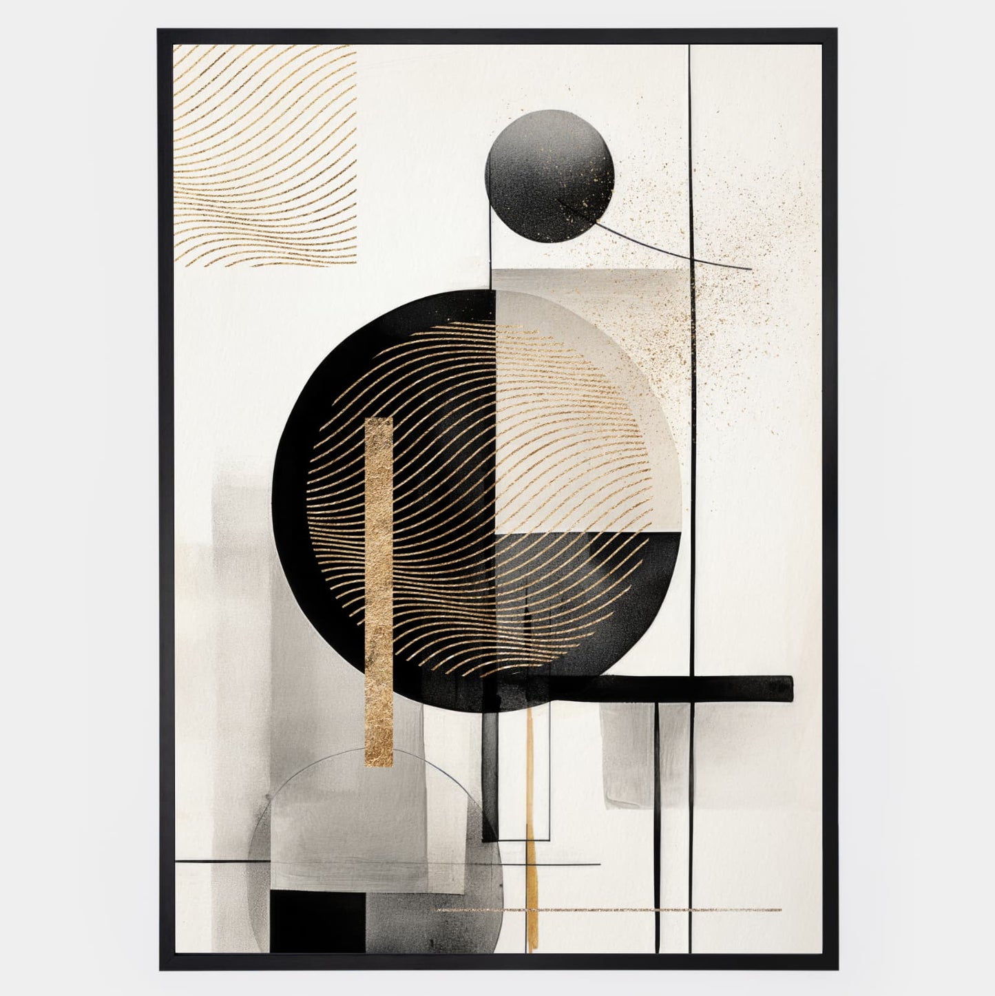 Abstract poster Harmony of abstraction