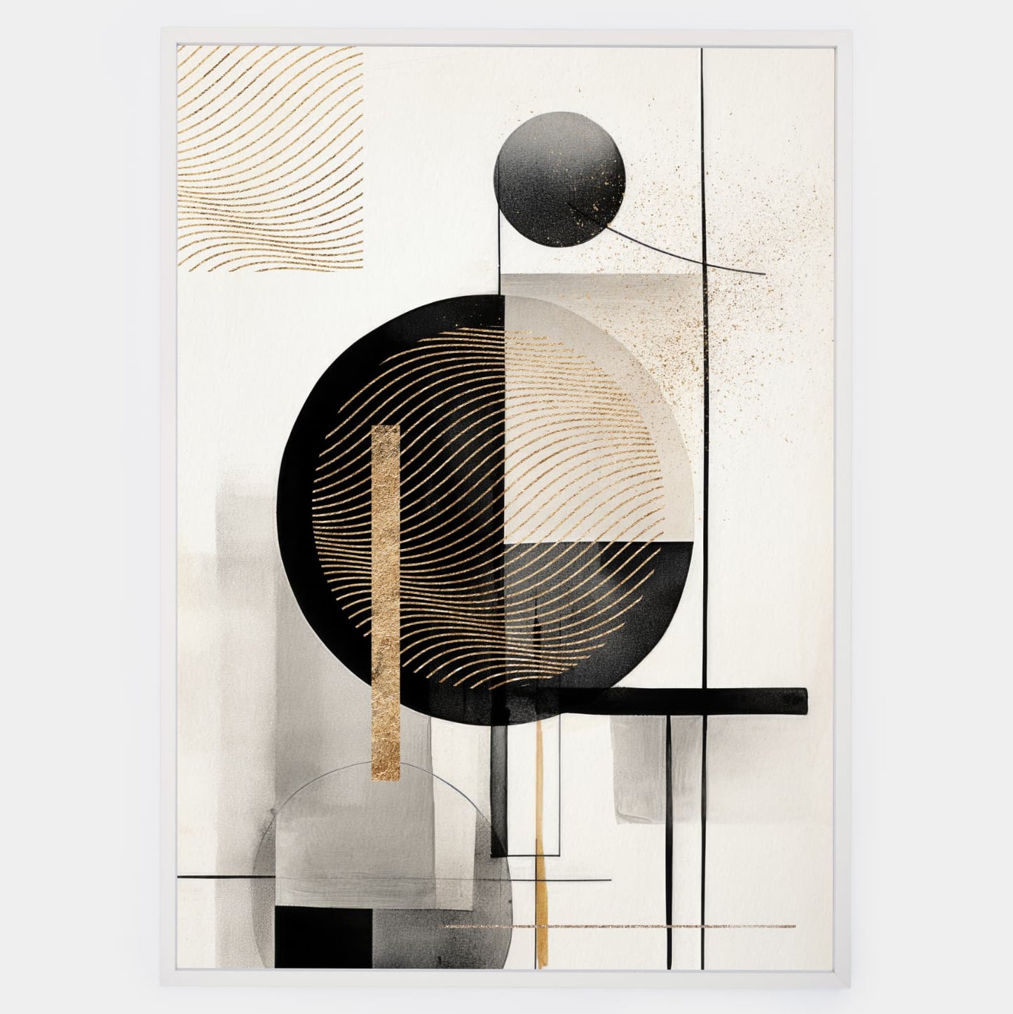 Abstract poster Harmony of abstraction