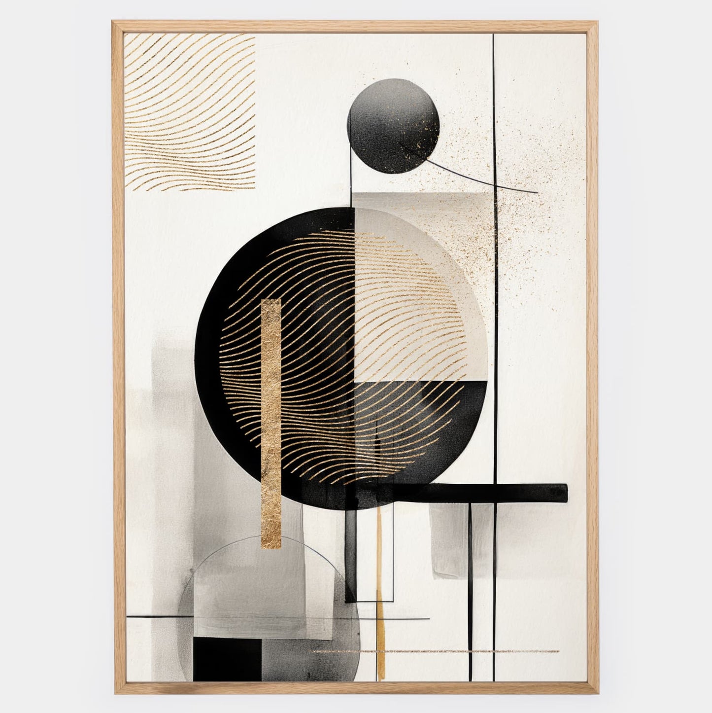 Abstract poster Harmony of abstraction