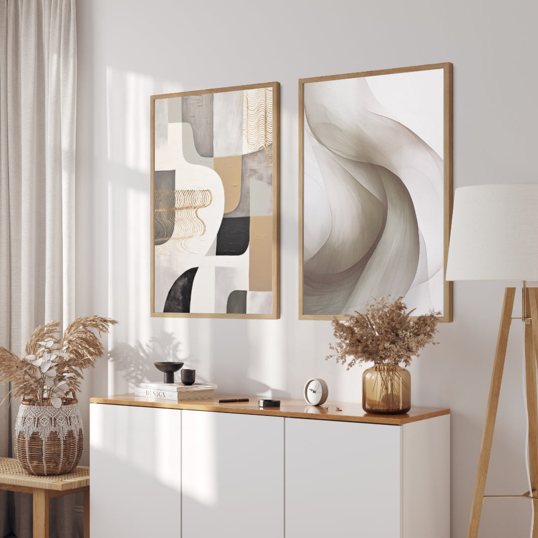 Abstract poster Geometry of Light No.1