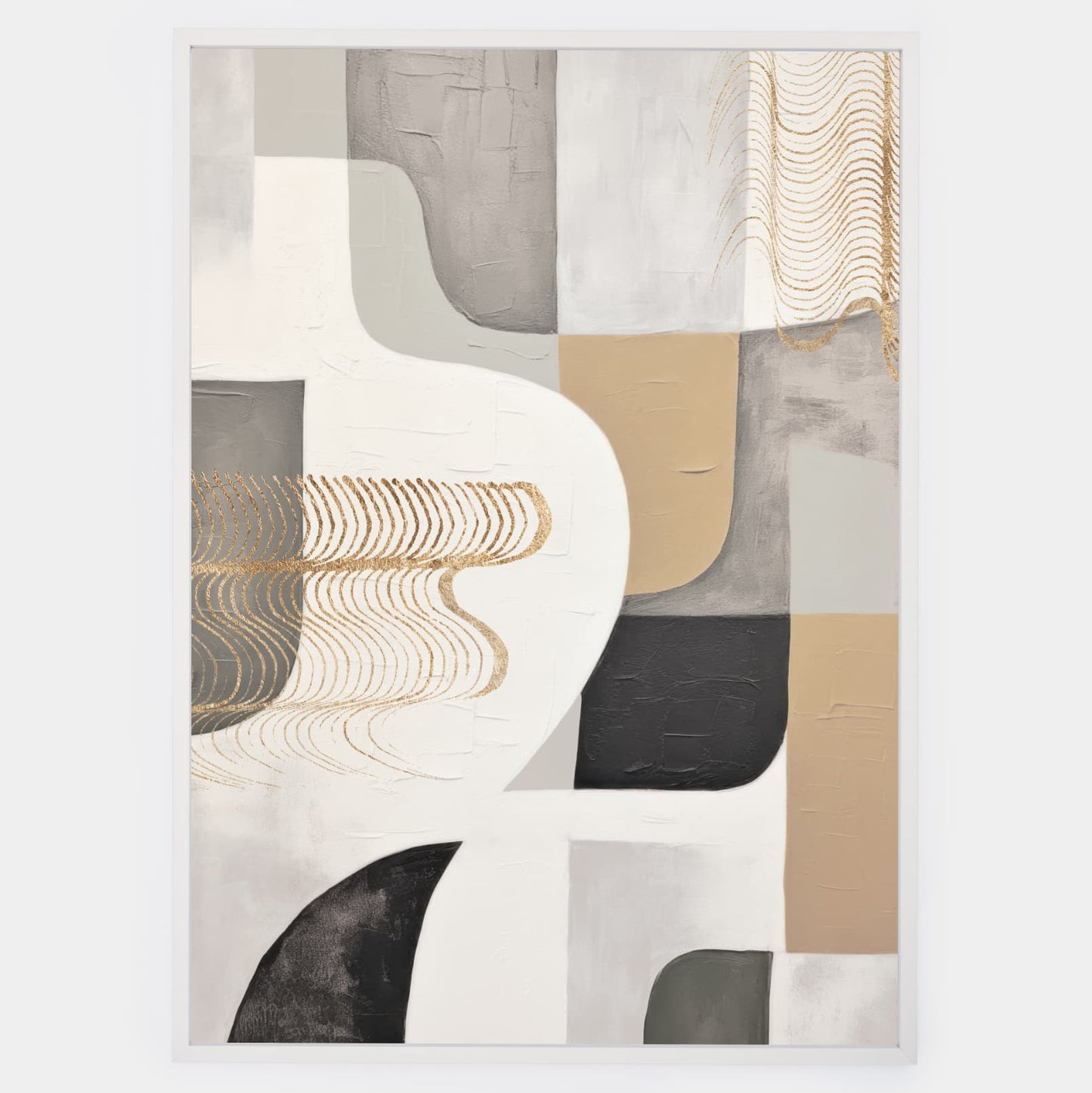 Abstract poster Geometry of Light No.1