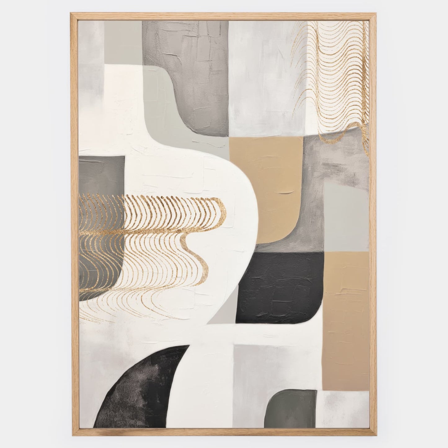 Abstract poster Geometry of Light No.1