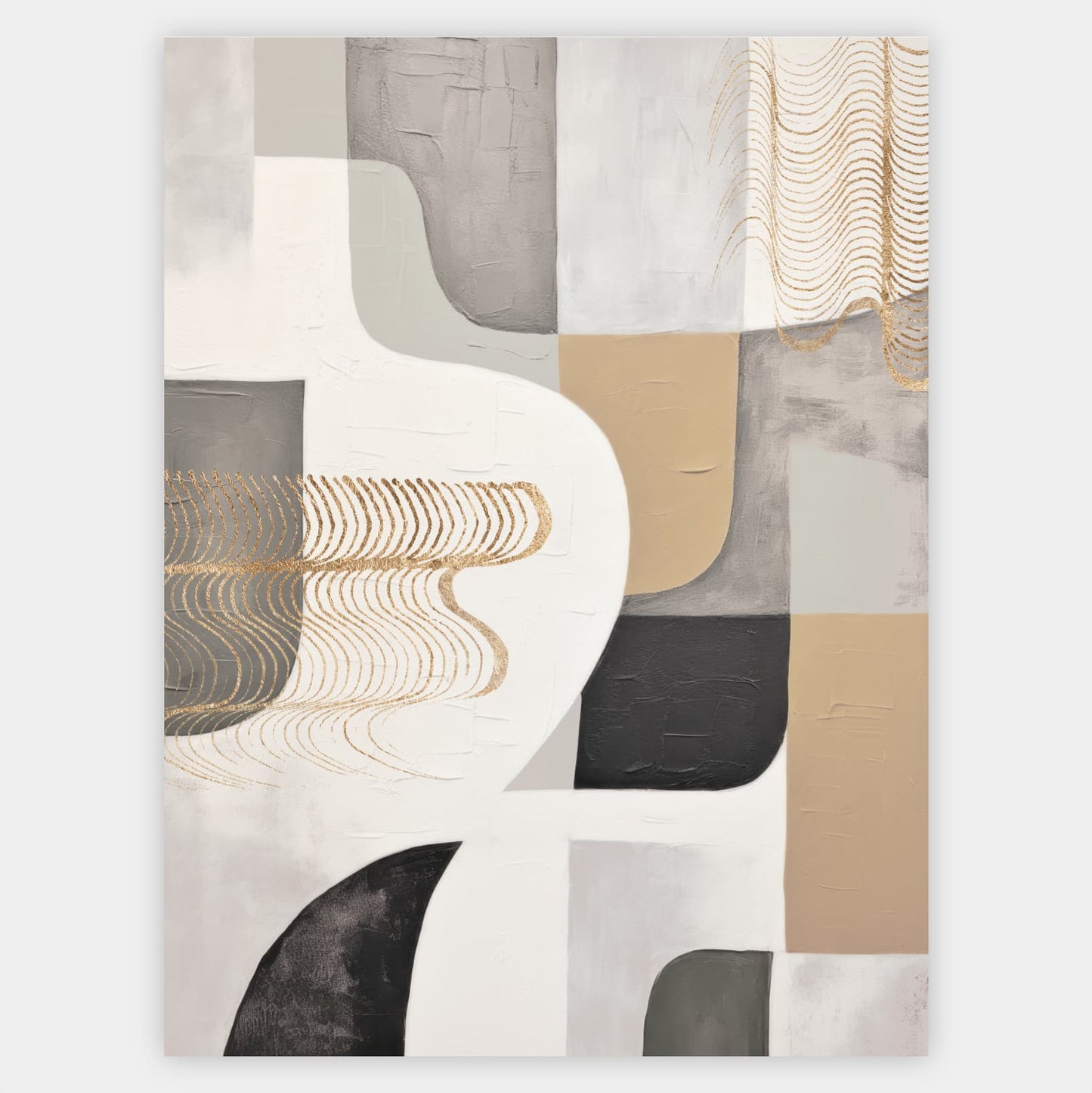 Abstract poster Geometry of Light No.1