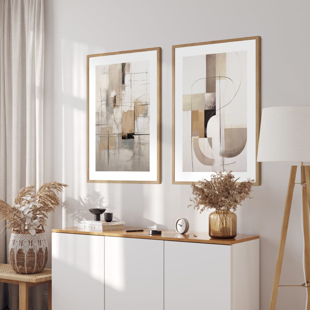 Abstract poster Geometry of Light No.2