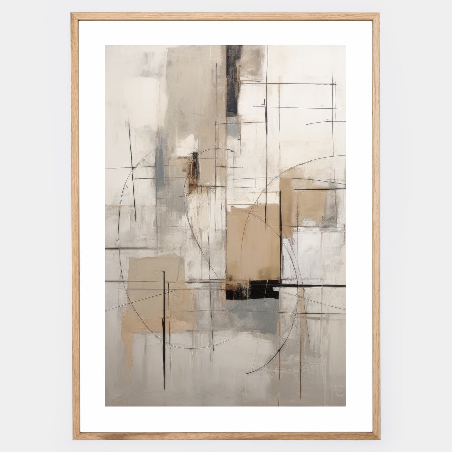 Abstract poster Geometry of Light No.2