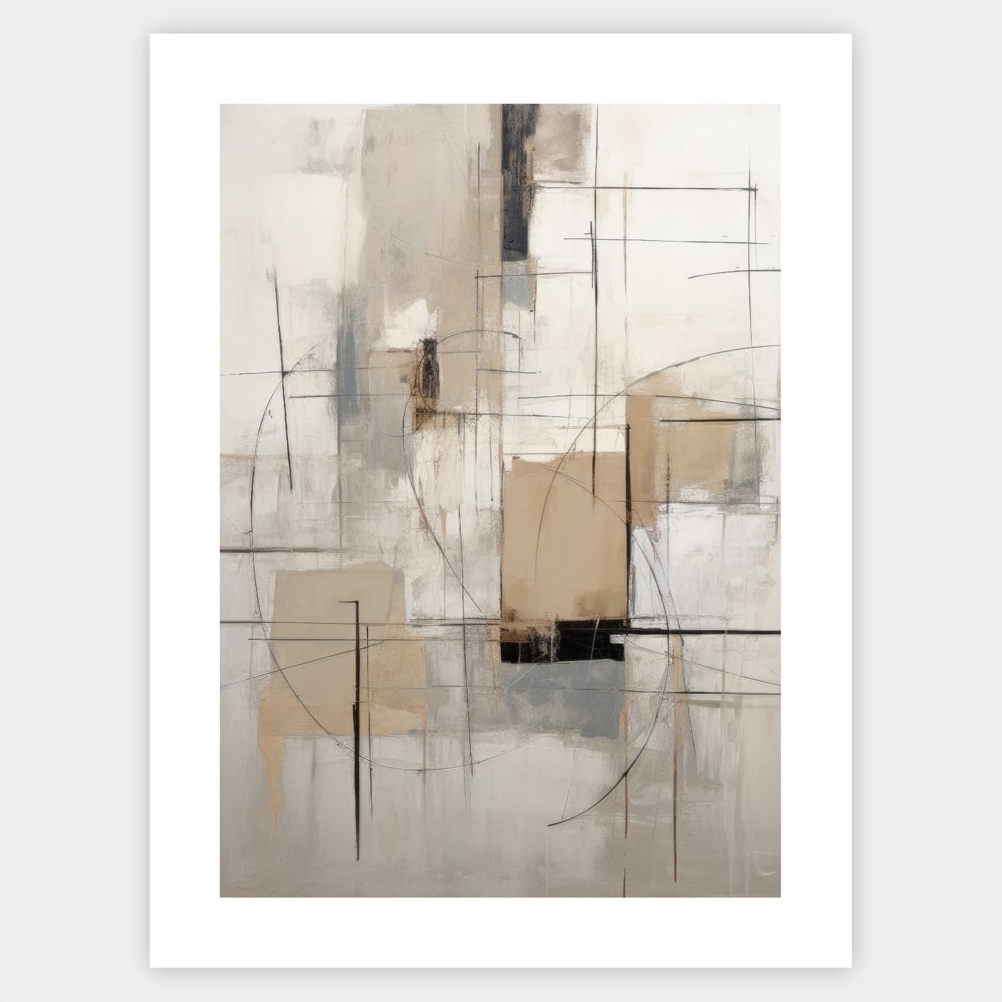 Abstract poster Geometry of Light No.2