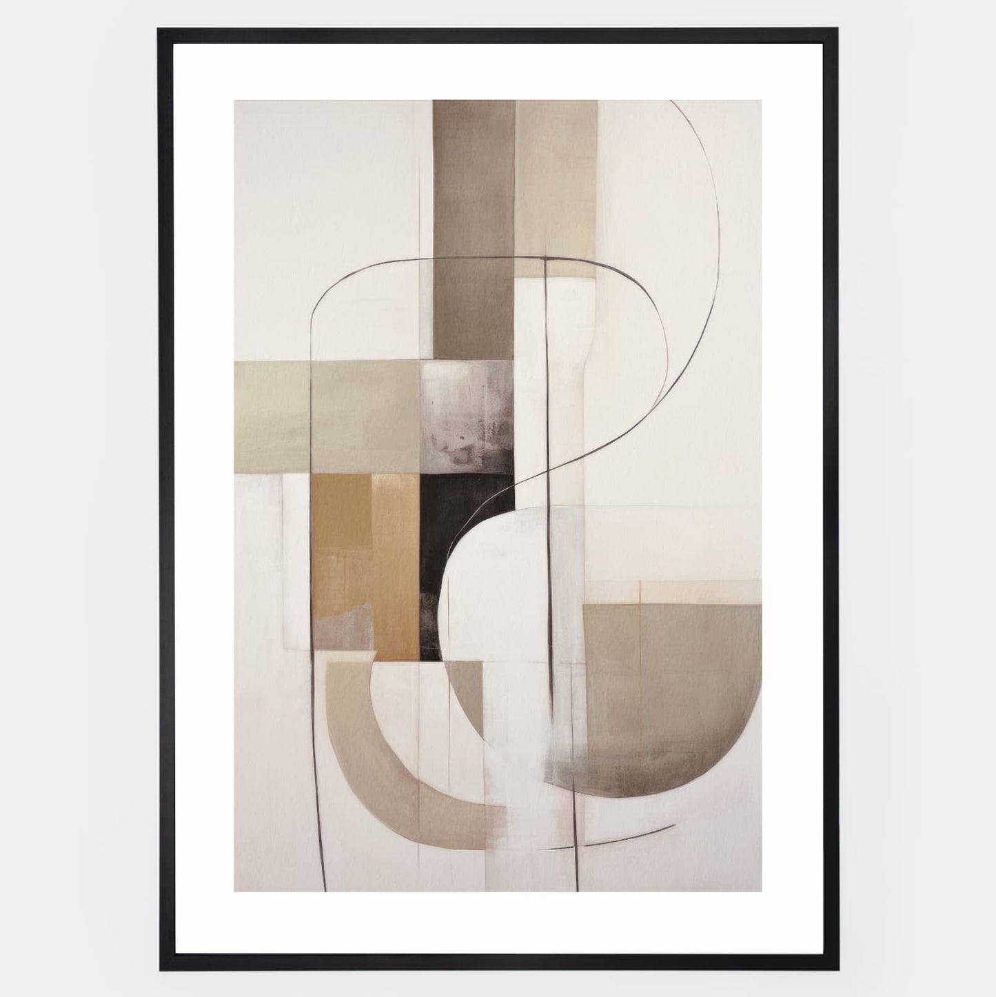 Abstract poster Geometry of Light No.3