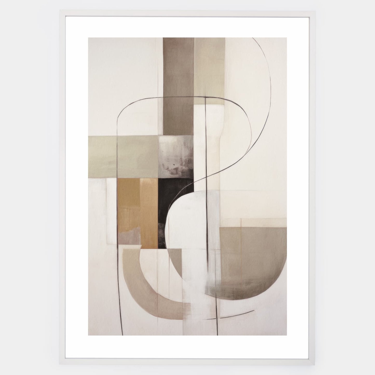 Abstract poster Geometry of Light No.3
