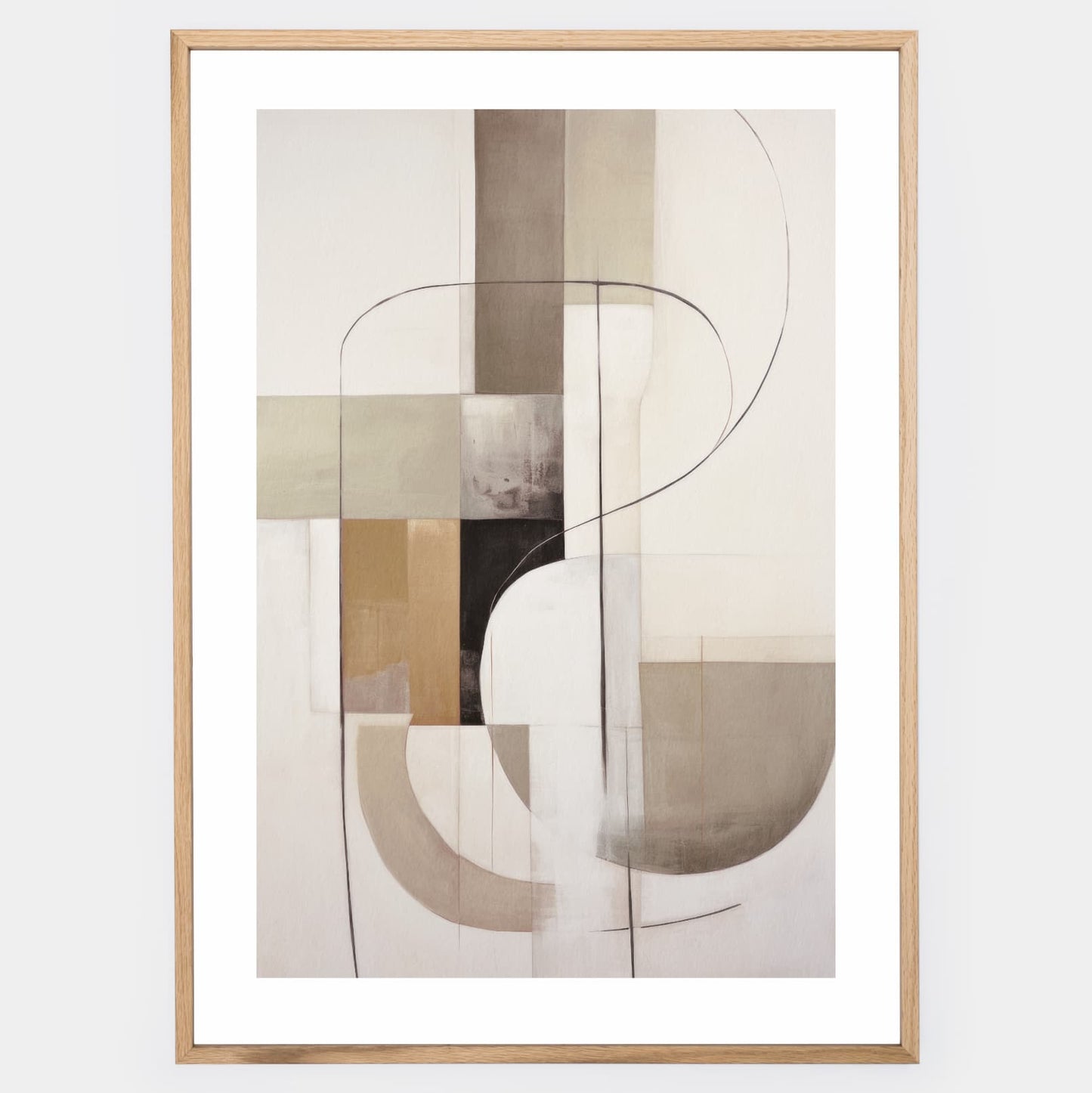 Abstract poster Geometry of Light No.3