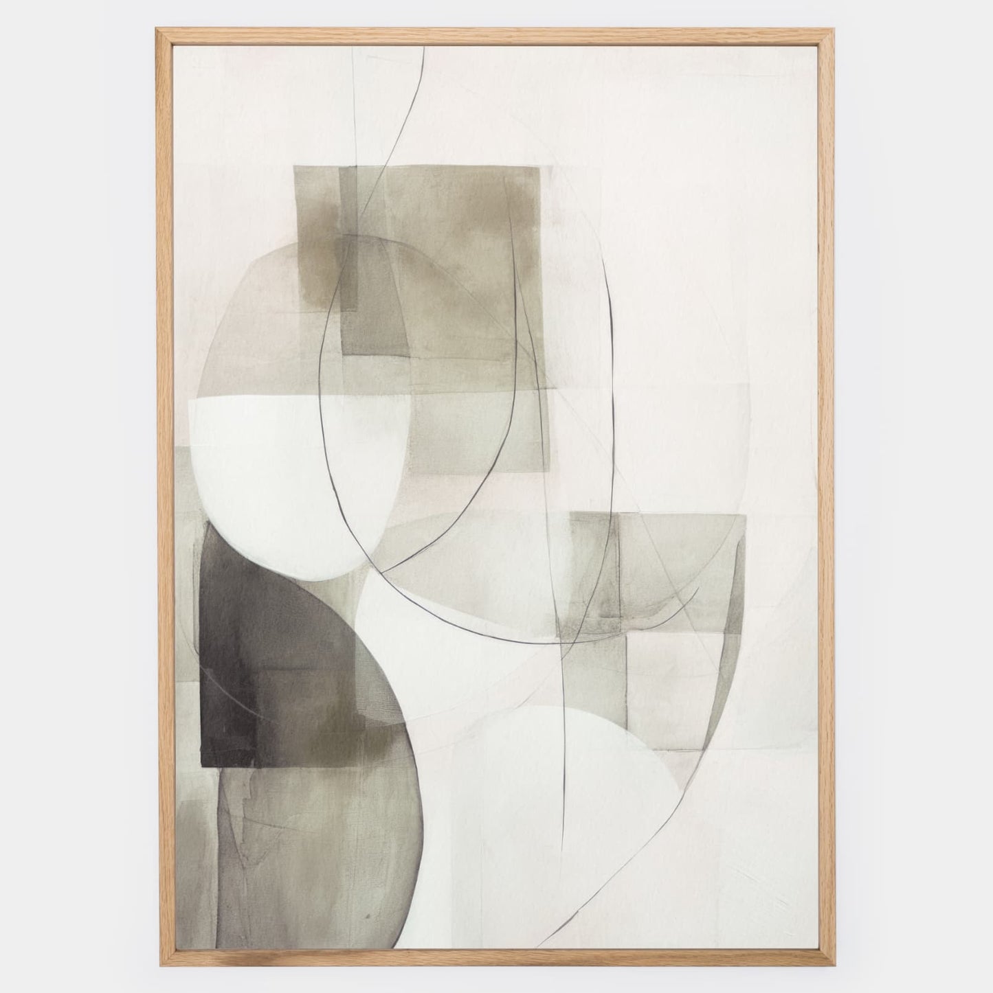 Abstract poster Geometry of Light No.4