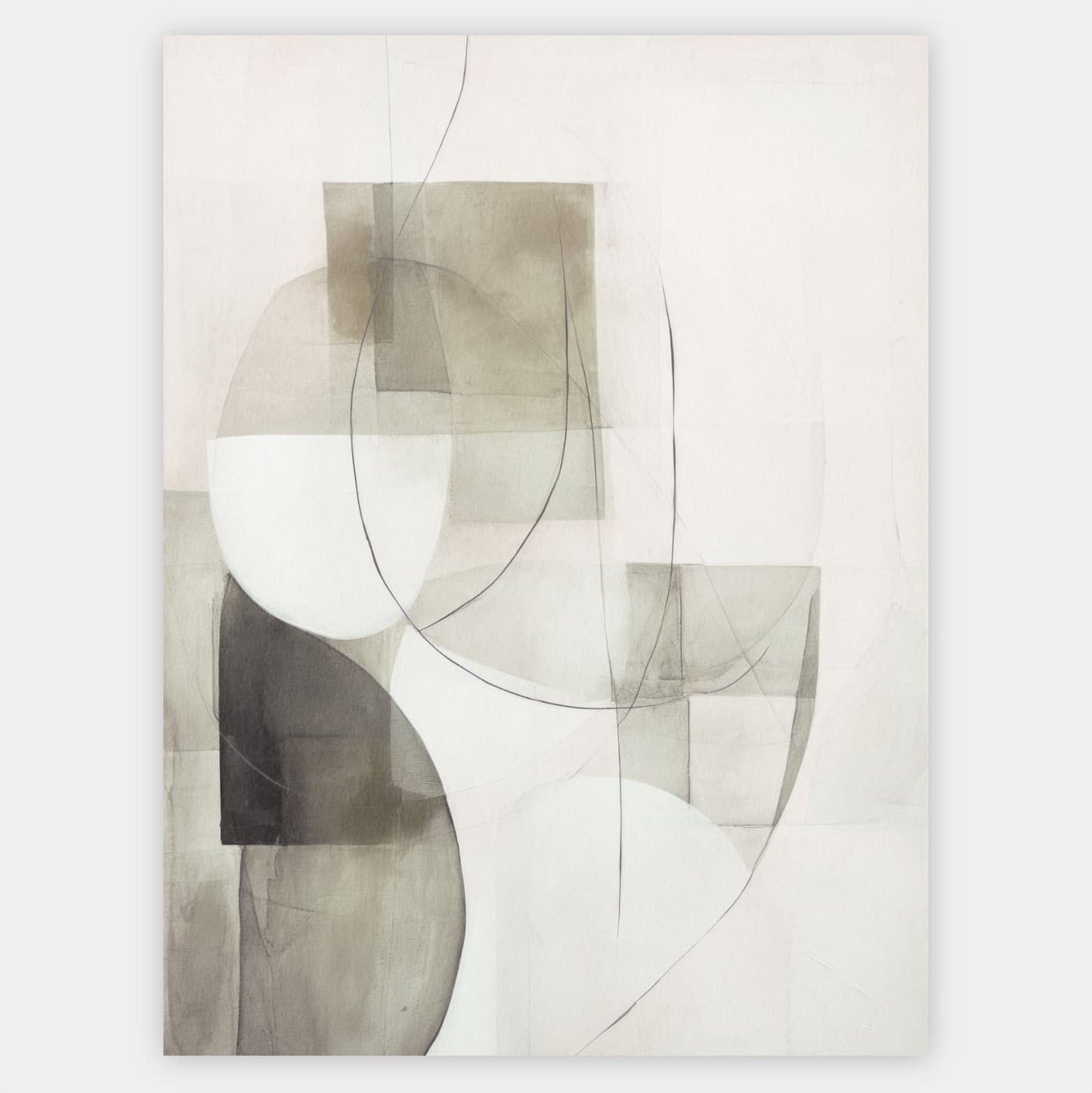 Abstract poster Geometry of Light No.4