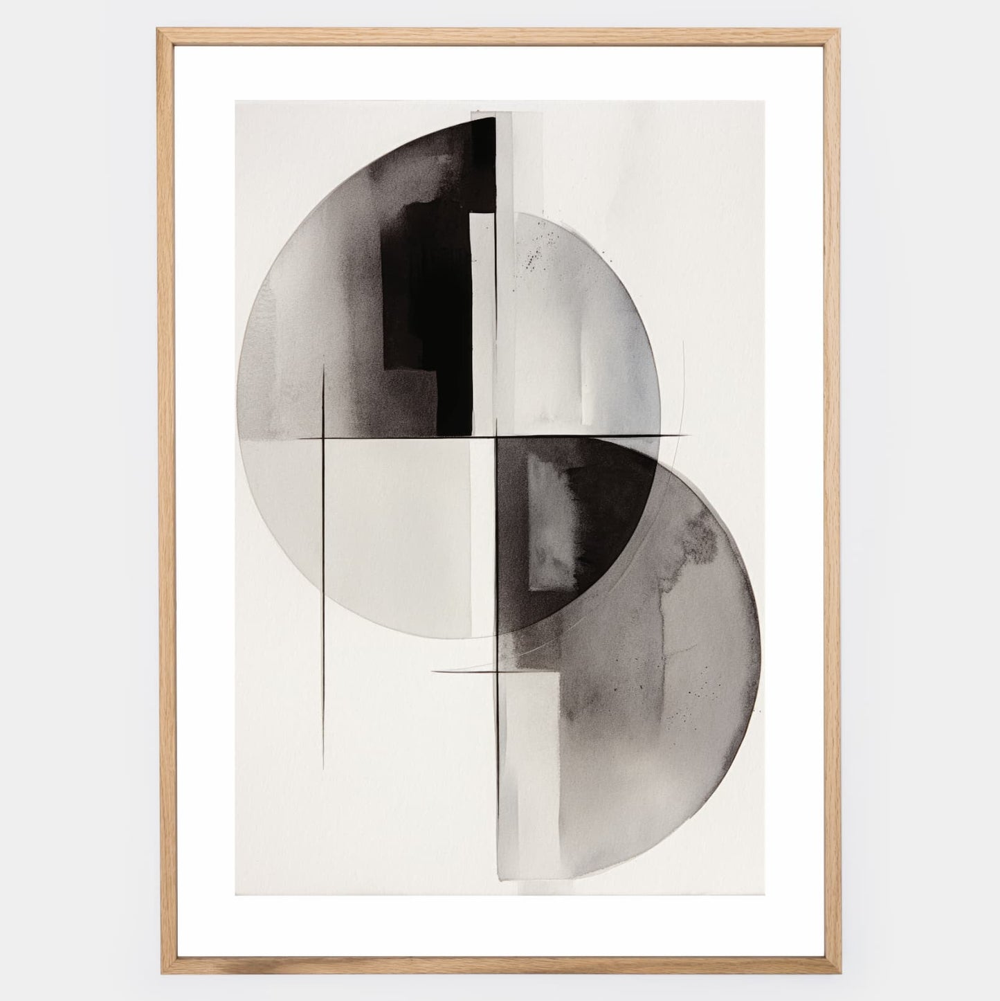 Abstract poster Subdued elegance No.2