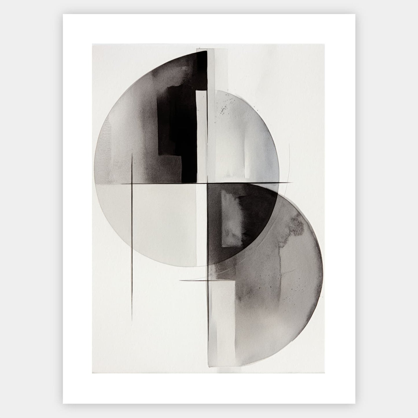 Abstract poster Subdued elegance No.2