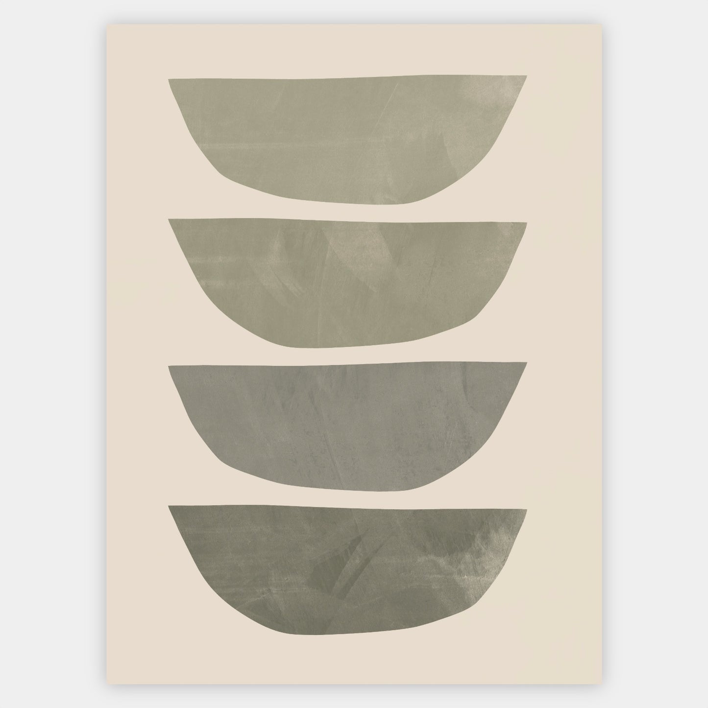 Boho Poster "4 Bowls"