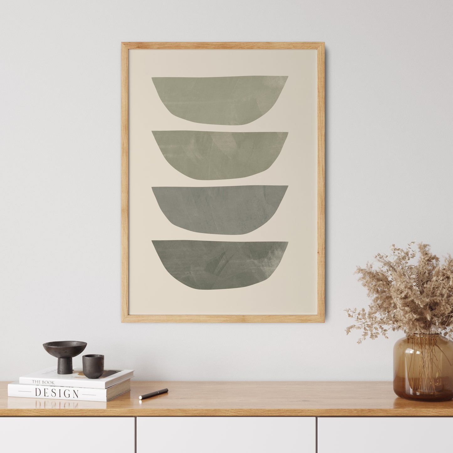 Boho Poster "4 Bowls"