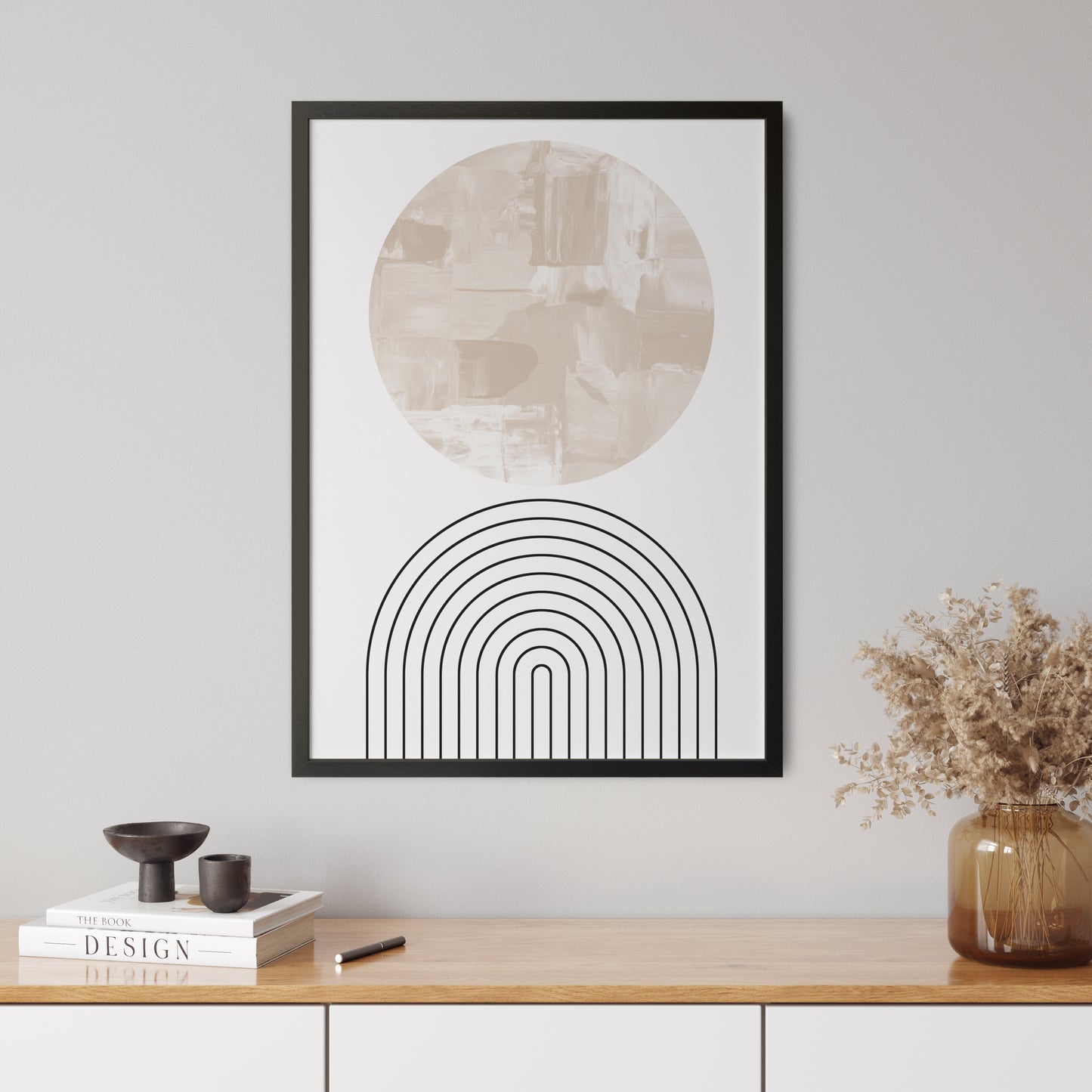 Boho Poster "Beige" 3