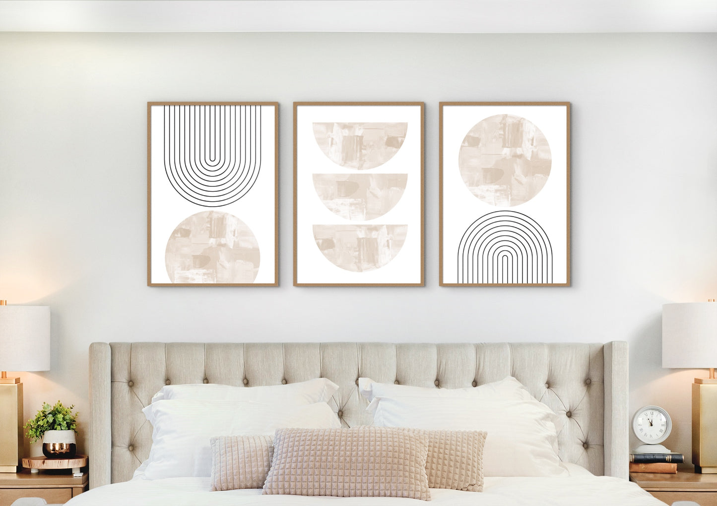 Boho Poster "Beige" 3