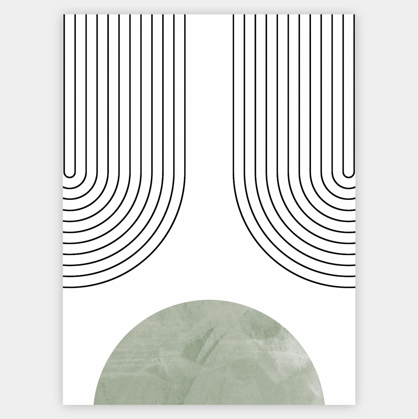 Boho Poster "Green" 1
