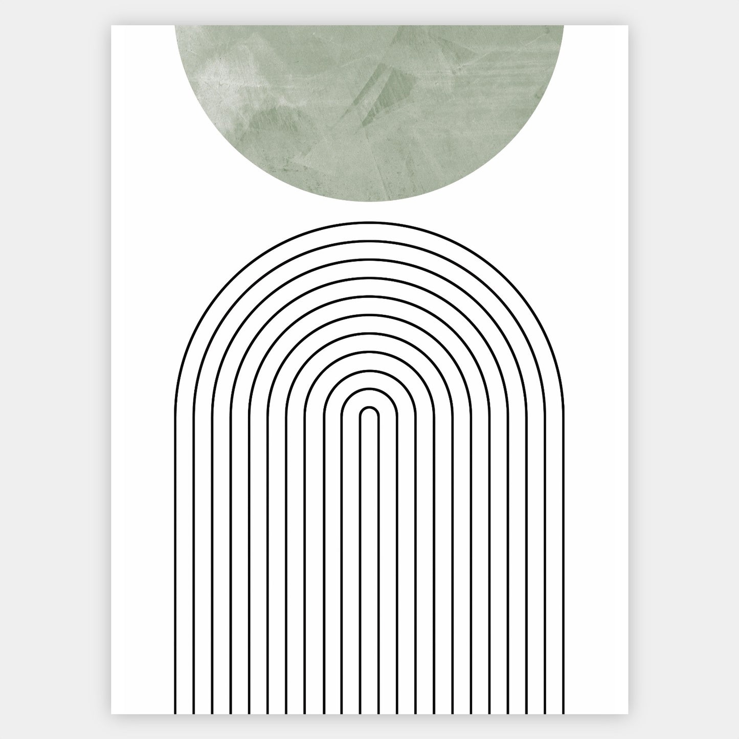 Boho Poster "Green" 3