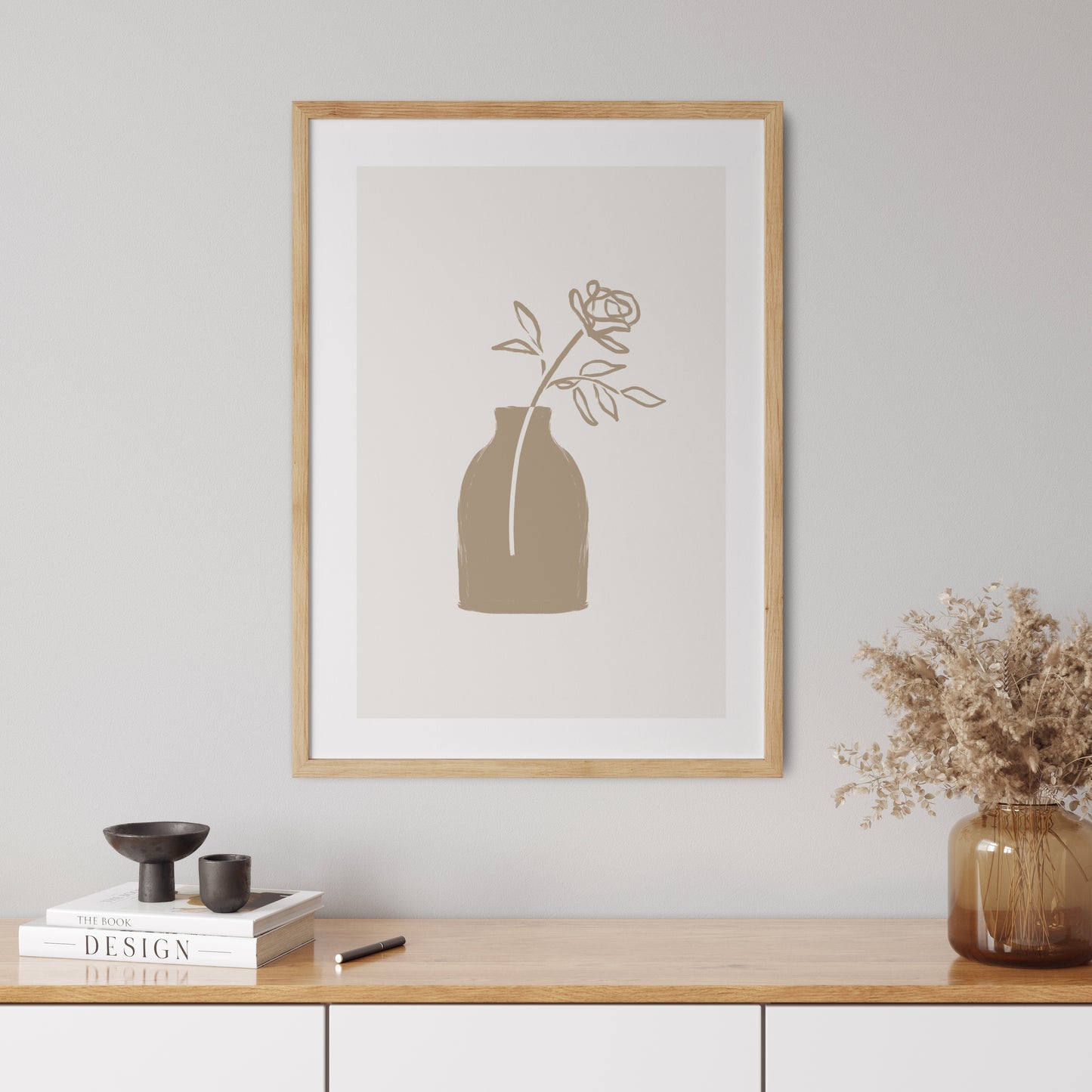 Boho Poster "The Vase"