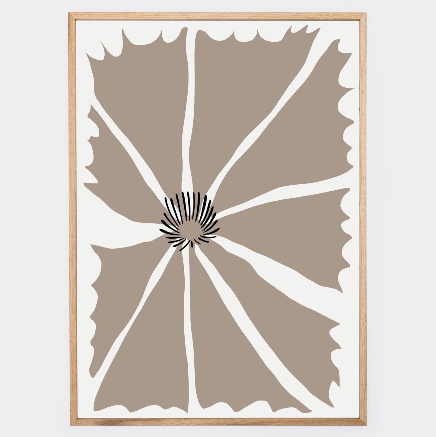 Boho Poster "Flower head" No. 1