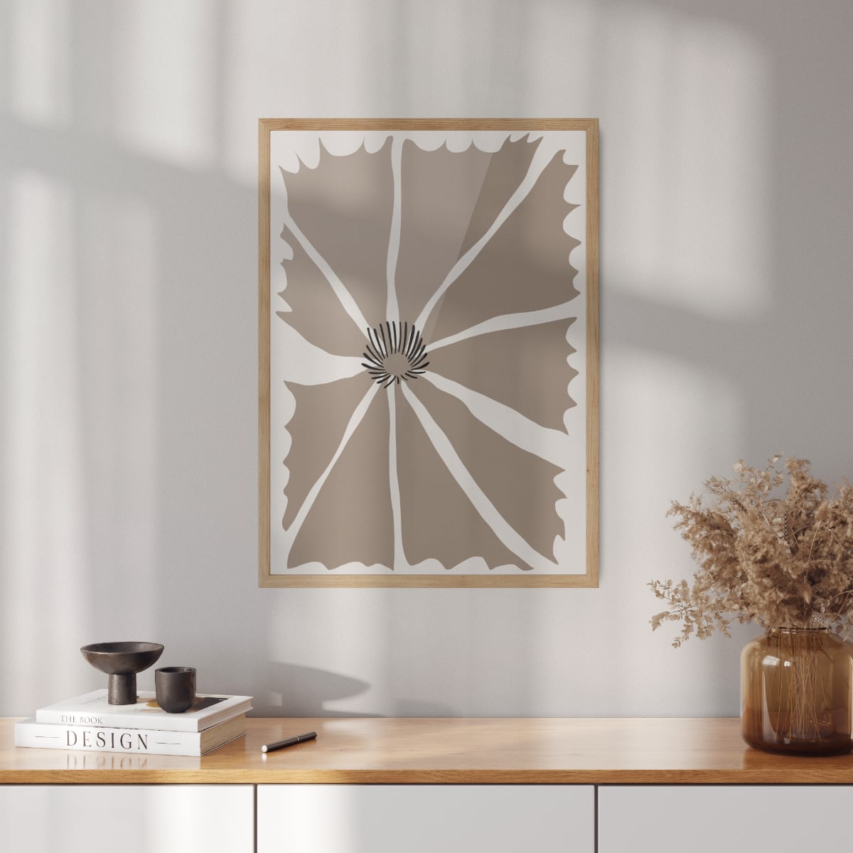 Boho Poster "Flower head" No. 1