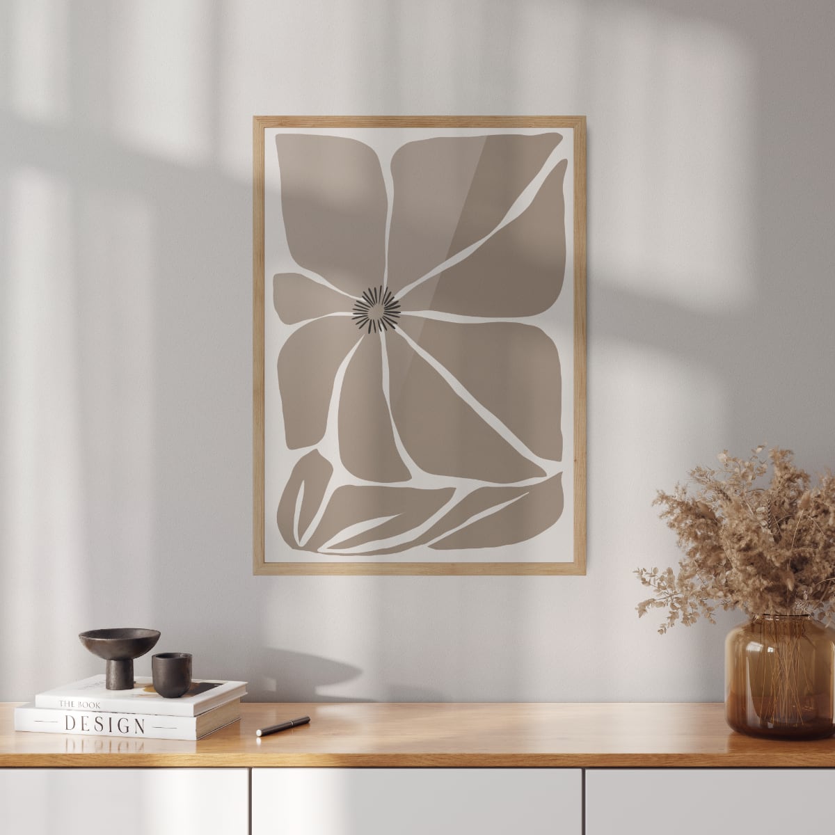 Boho Poster "Flower head" No. 2