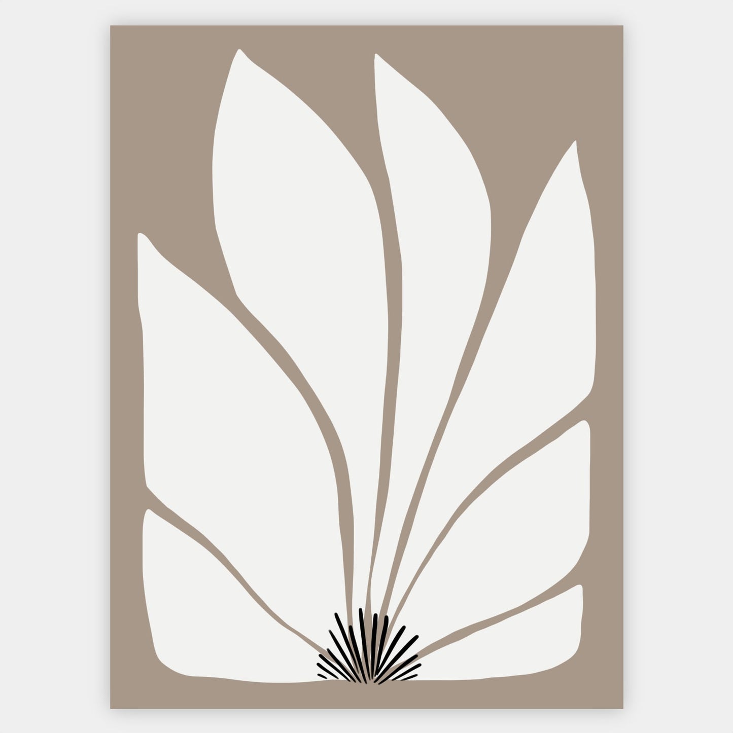 Boho Poster "Flower head" No. 3