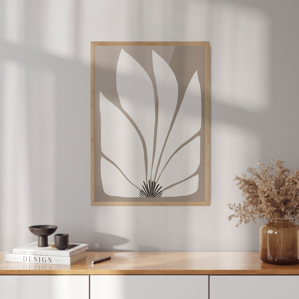 Boho Poster "Flower head" No. 3