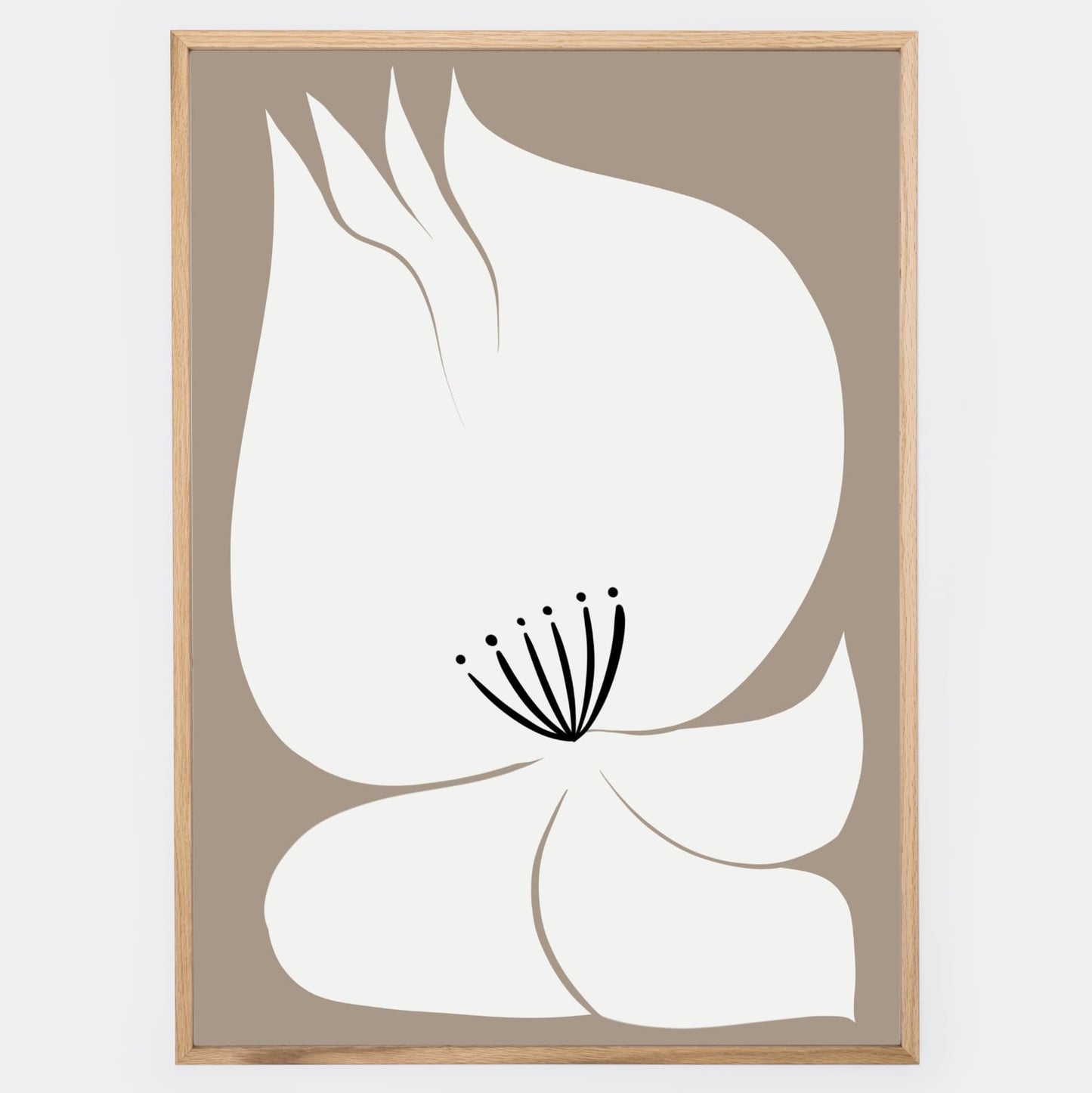 Boho Poster "Flower head" No. 4