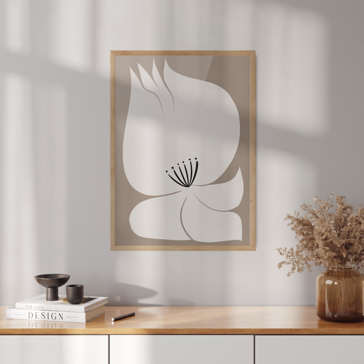 Boho Poster "Flower head" No. 4