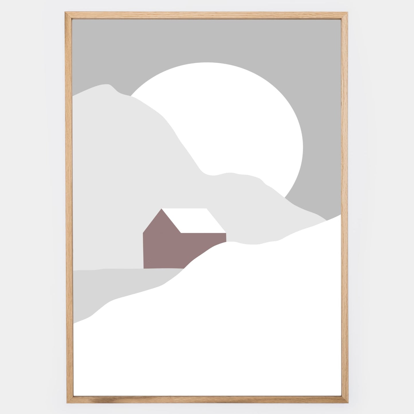 Boho Plakát "Winter landscape" No. 2