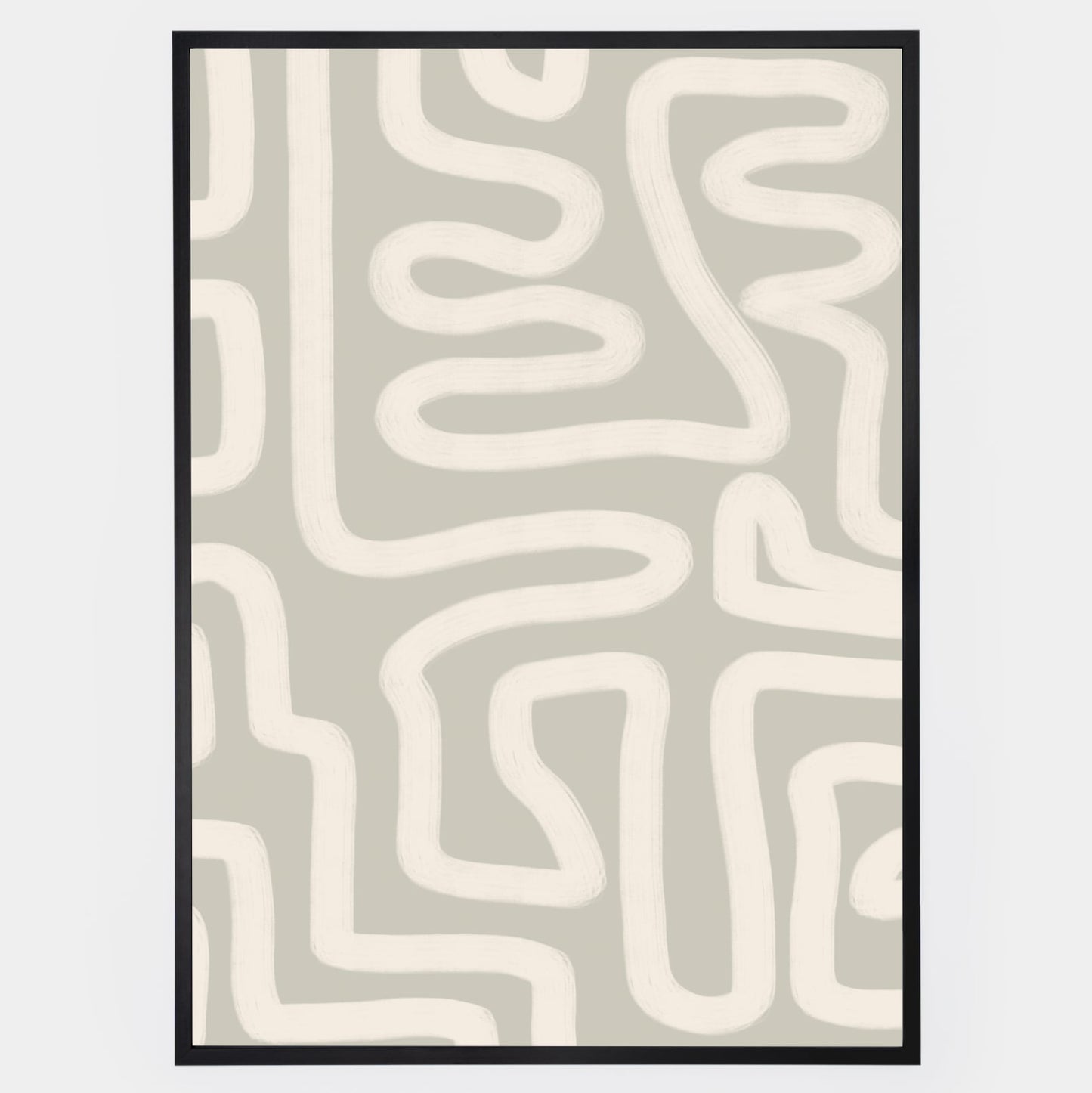 Boho Poster "Maze" No. 1
