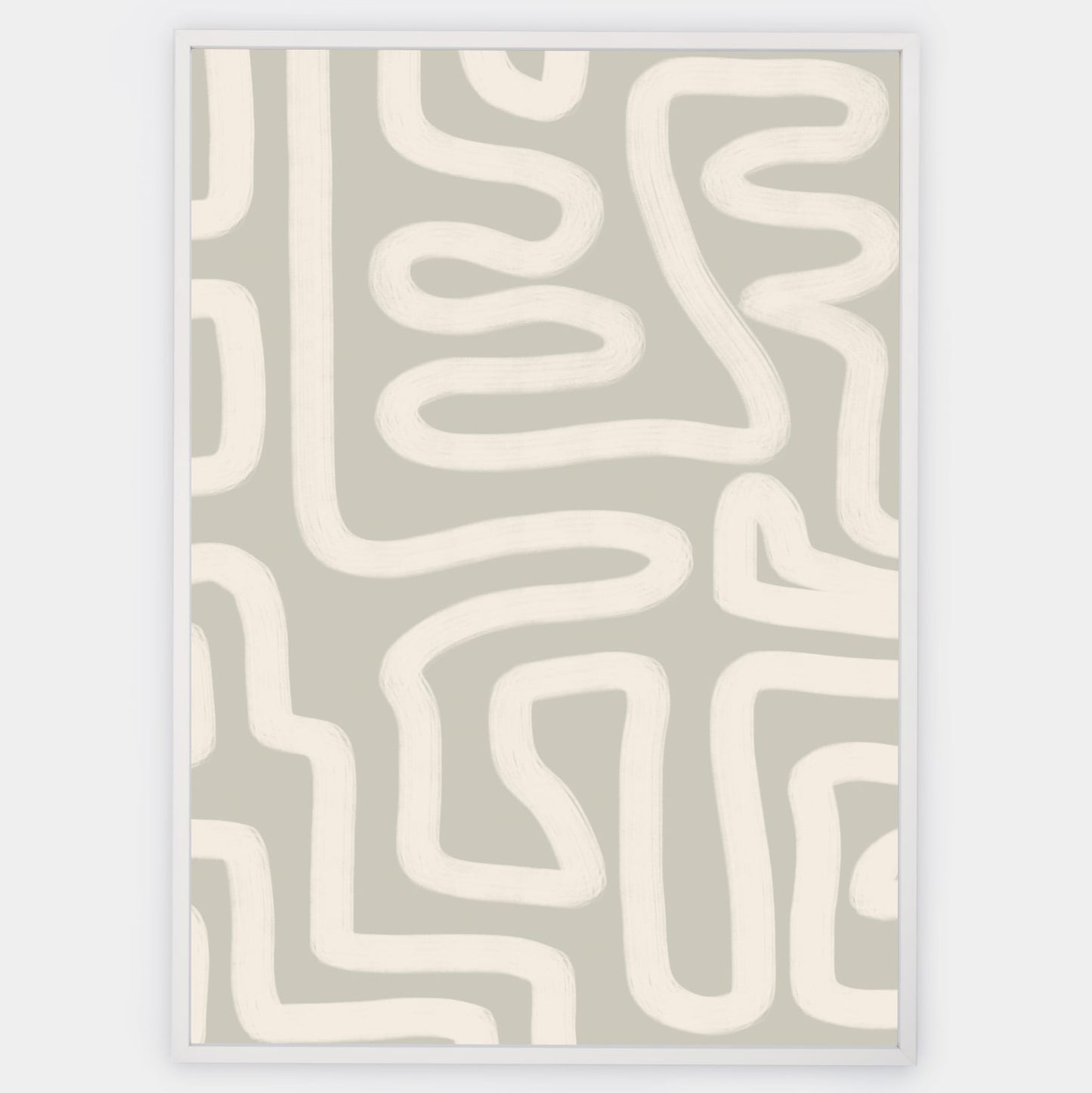 Boho Poster "Maze" No. 1